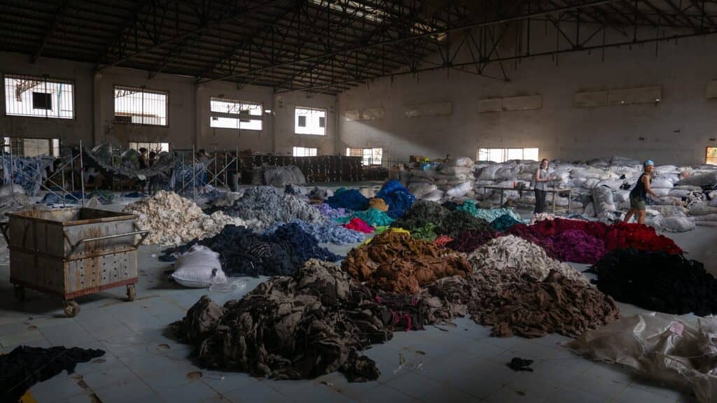 deshechos textiles